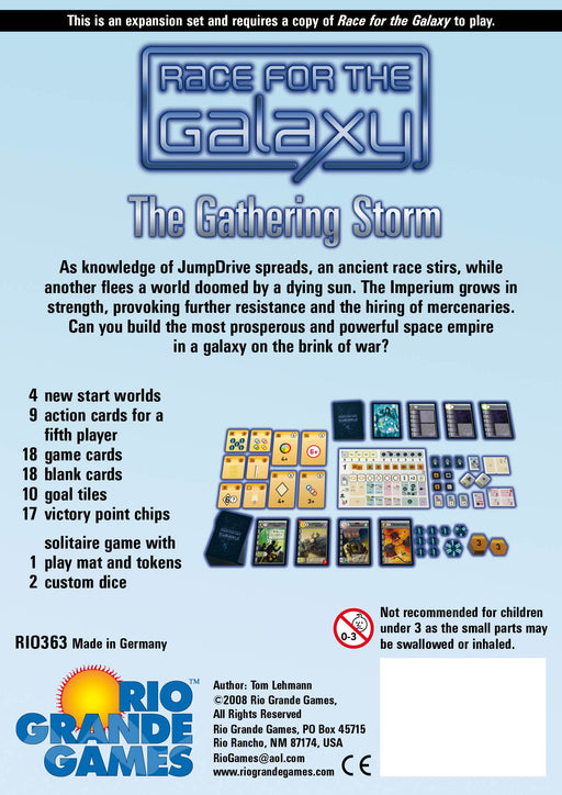 Race for the Galaxy: The Gathering Storm - for just $24.95! 