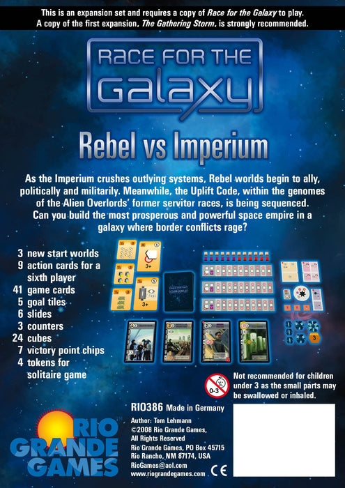 Race for the Galaxy: Rebel vs Imperium - for just $24.95! 