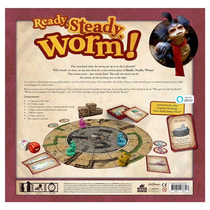 Jim Henson's Labyrinth: Ready, Steady, Worm! - for just $39.95! 