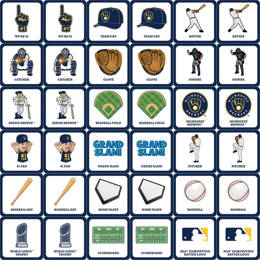 Milwaukee Brewers Matching Game - Premium Card Games - Just $7.79! Shop now at Retro Gaming of Denver