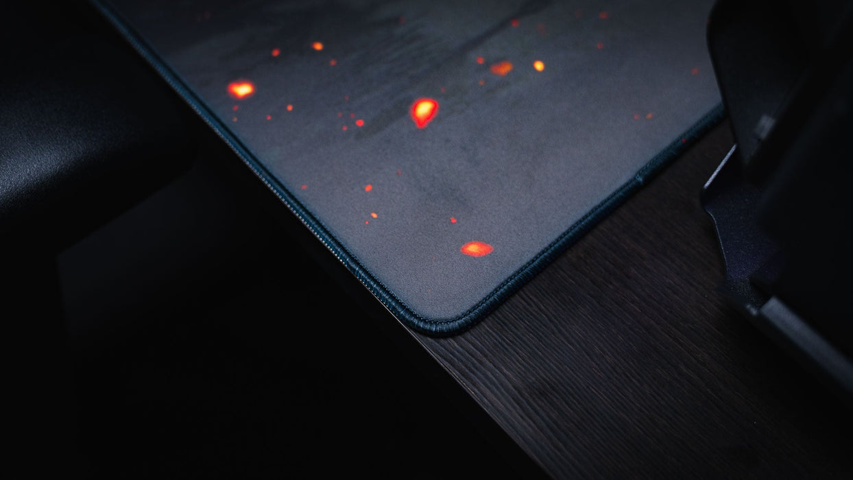"Ricochet" — Rust Deskmat - for just $49.95! 