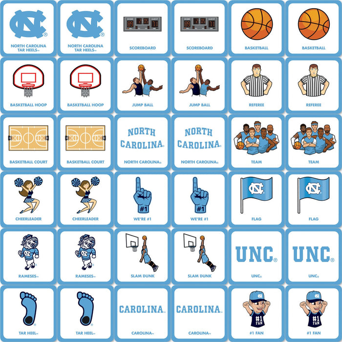 UNC Tar Heels Matching Game - Just $12.99! Shop now at Retro Gaming of Denver