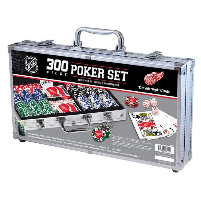 Detroit Red Wings 300 Piece Poker Set - for just $124.99! 