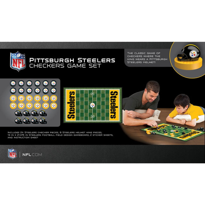 Pittsburgh Steelers Checkers Board Game - Just $19.99! Shop now at Retro Gaming of Denver