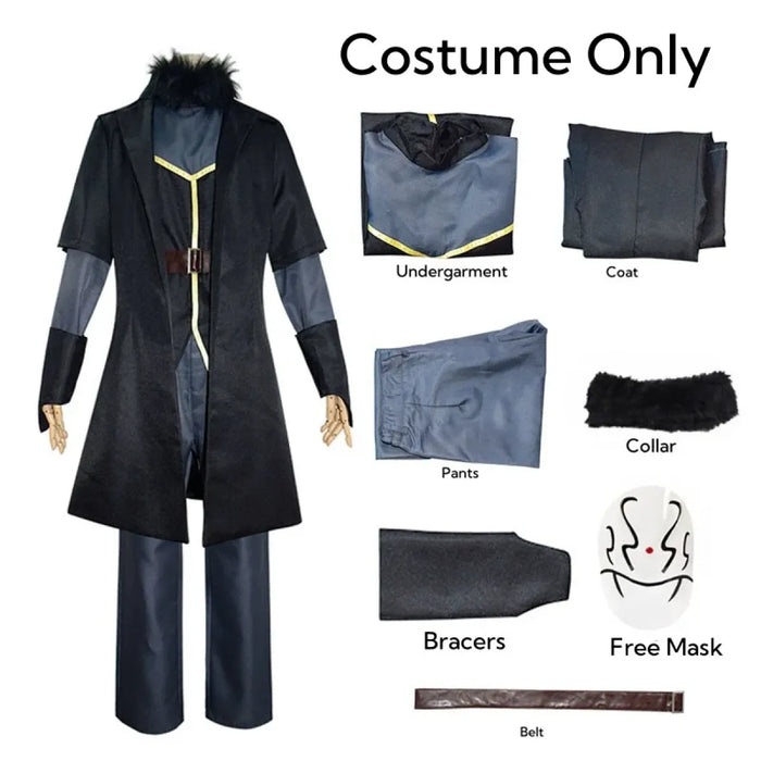 Rimuru Tempest Cosplay Costume – Reincarnated as a Slime Wig & Mask - for just $36.95! 
