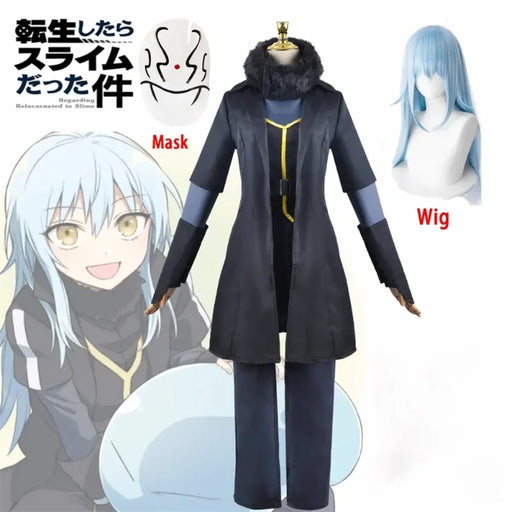 Rimuru Tempest Cosplay Costume – Reincarnated as a Slime Wig & Mask - for just $36.95! 