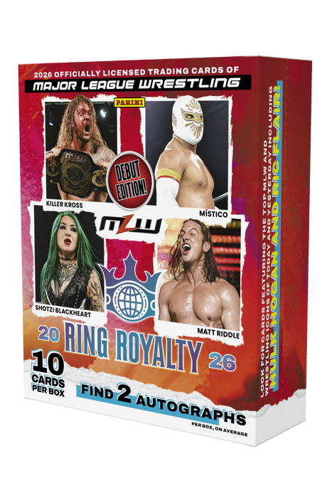 2026 Panini Ring Royalty MLW Trading Card Box (Hobby)
