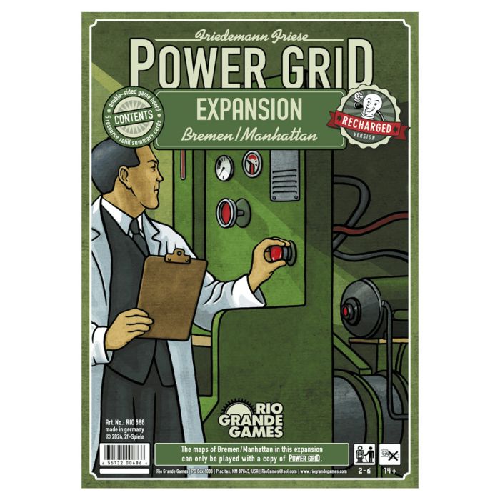 Power Grid: Bremen / Manhattan - for just $14.95! 
