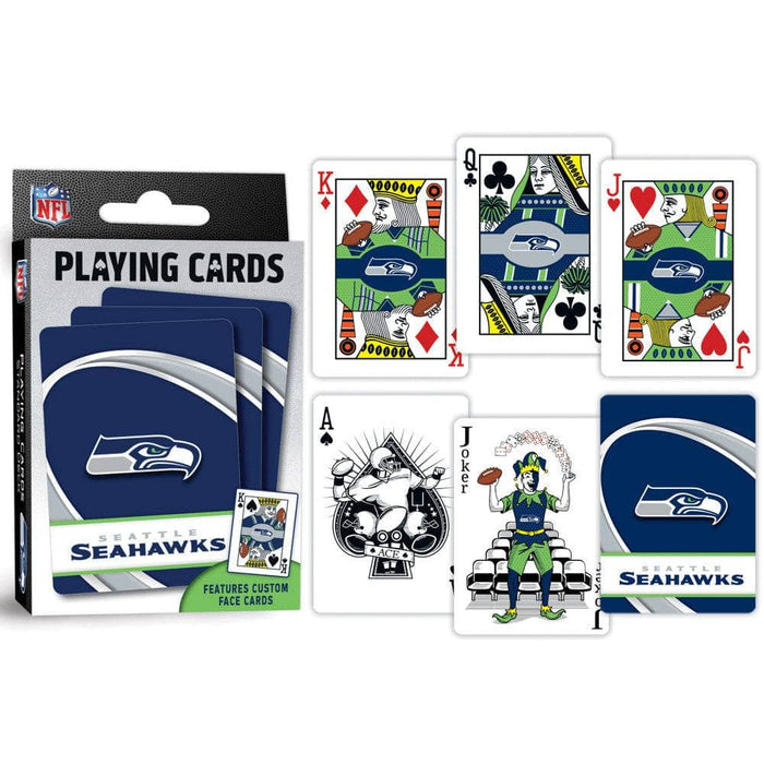 Seattle Seahawks Playing Cards - 54 Card Deck - for just $7.99! 