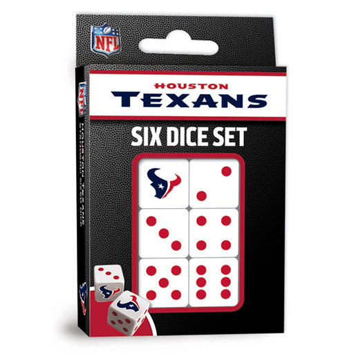 Houston Texans Dice Set - Premium Dice & Cards Sets - Just $4.79! Shop now at Retro Gaming of Denver