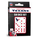 Houston Texans Dice Set - Just $4.79! Shop now at Retro Gaming of Denver