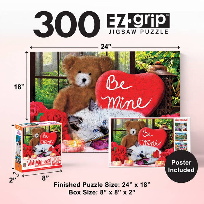 Wild & Whimsical - Be Mine 300 Piece EZ Grip Jigsaw Puzzle - for just $14.99! 