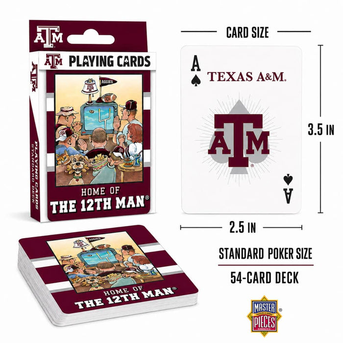Texas A&M Aggies Fan Deck Playing Cards - 54 Card Deck - for just $7.99! 