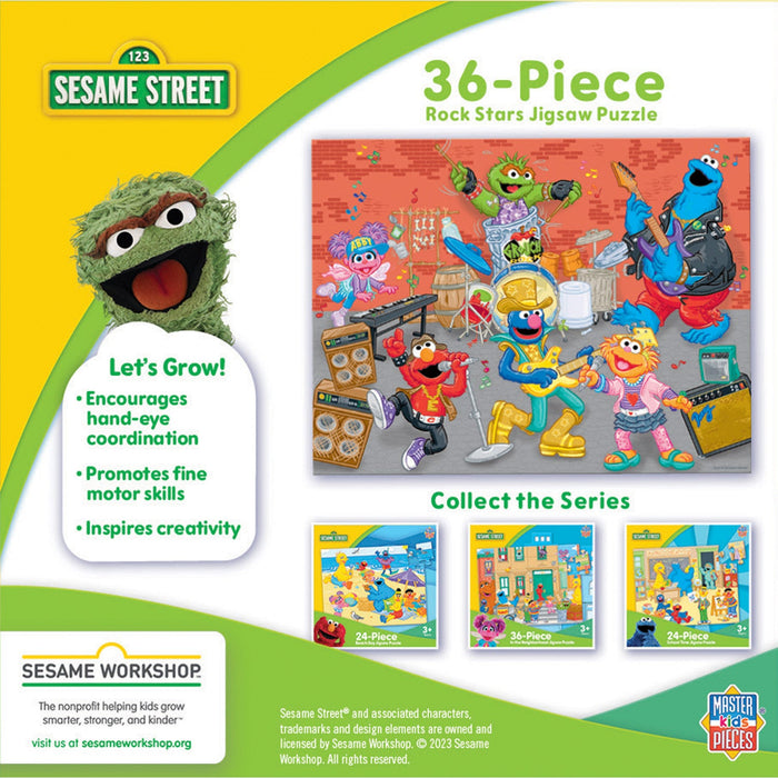 Sesame Street - Rock Stars 36 Piece Jigsaw Puzzle - Just $9.99! Shop now at Retro Gaming of Denver