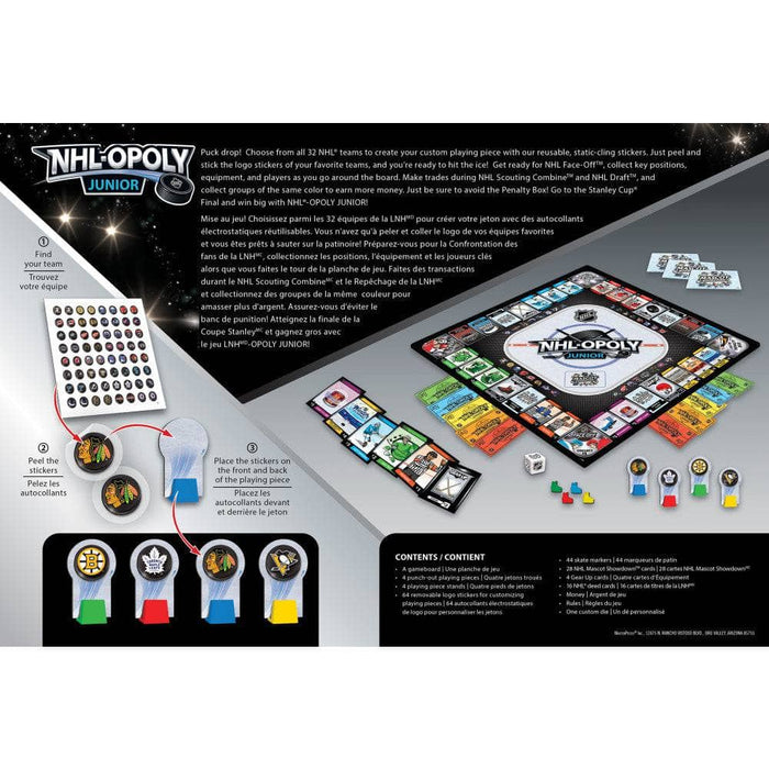 NHL Opoly Junior - for just $24.99! 