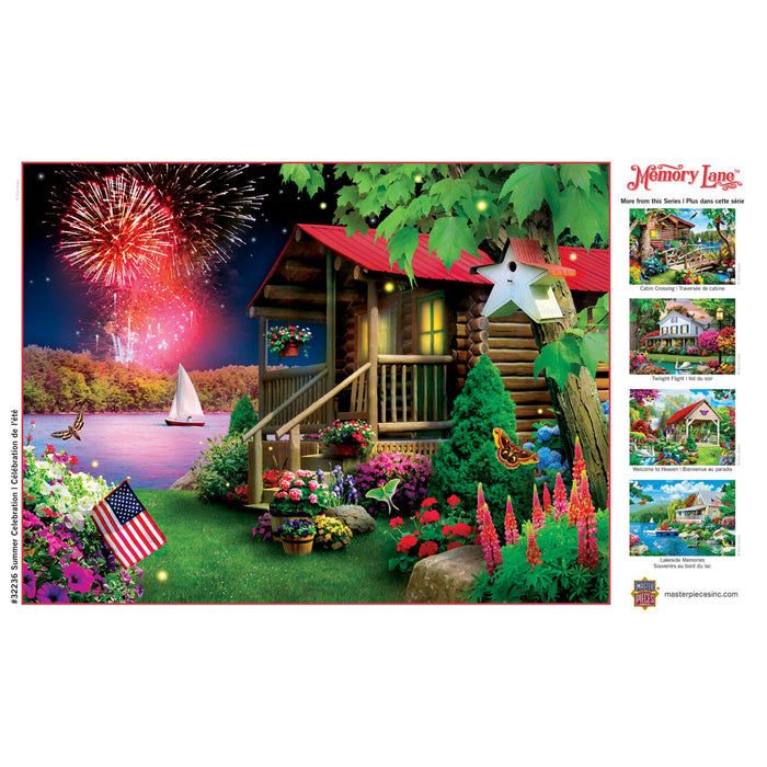 Memory Lane - Summer Celebration 300 Piece EZ Grip Jigsaw Puzzle - Just $14.99! Shop now at Retro Gaming of Denver