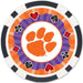 Clemson Tigers 100 Piece Poker Chips - for just $29.99! 