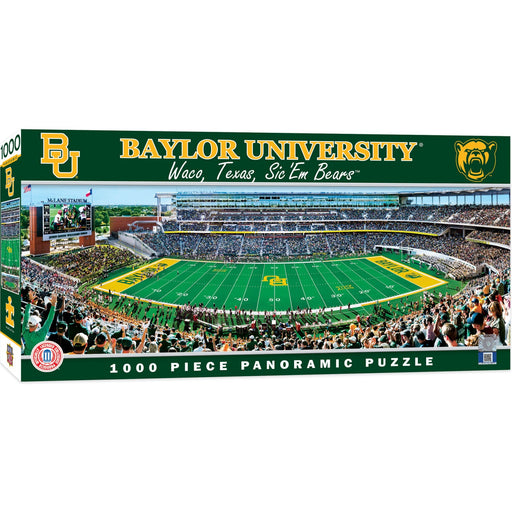 Baylor Bears - 1000 Piece Panoramic Jigsaw Puzzle - Just $19.99! Shop now at Retro Gaming of Denver