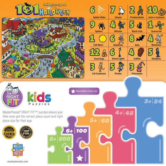 101 Things to Spot on Halloween - 101 Piece Jigsaw Puzzle - for just $12.99! 