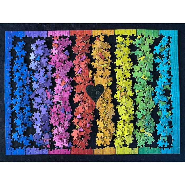 Rainbow Sauce - Welcoming All 500 Piece Jigsaw Puzzle - Just $9.99! Shop now at Retro Gaming of Denver