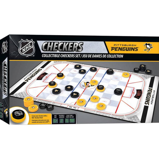 Pittsburgh Penguins Checkers Board Game - for just $19.99! 