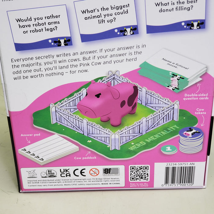 GAME WRITE Big Potato Herd Mentality Board Game 10+ 4-20 players - for just $12! 