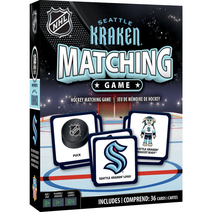 Seattle Kraken Matching Game - for just $12.99! 