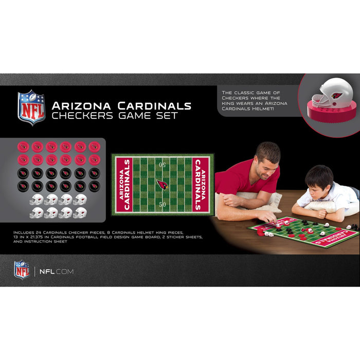 Arizona Cardinals Checkers Board Game - Just $19.99! Shop now at Retro Gaming of Denver