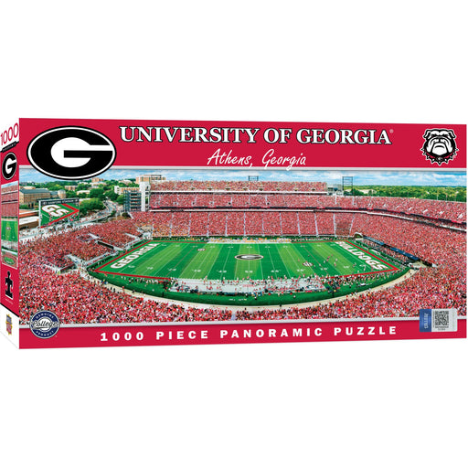 Georgia Bulldogs - 1000 Piece Panoramic Jigsaw Puzzle - Just $19.99! Shop now at Retro Gaming of Denver