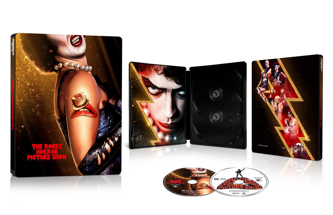 The Rocky Horror Picture Show - 50th Anniversary Limited Edition Steelbook (4K UHD + Blu-ray + Digital) - for just $54.99! 