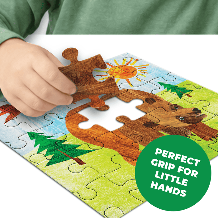 World of Eric Carle - Brown Bear 25 Piece Jigsaw Puzzle - for just $7.99! 