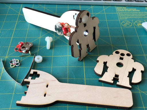 Makey Robot Wooden Flashlight - Stem Kit - for just $6! 