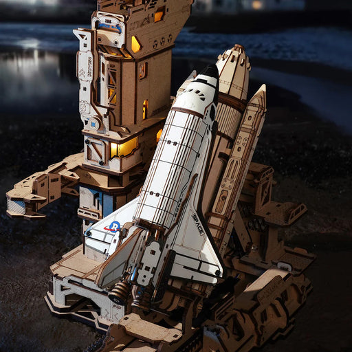 ROKOR-Robotime - Space Shuttle Mechanical 3D Wooden Puzzle - for just $60.99! 