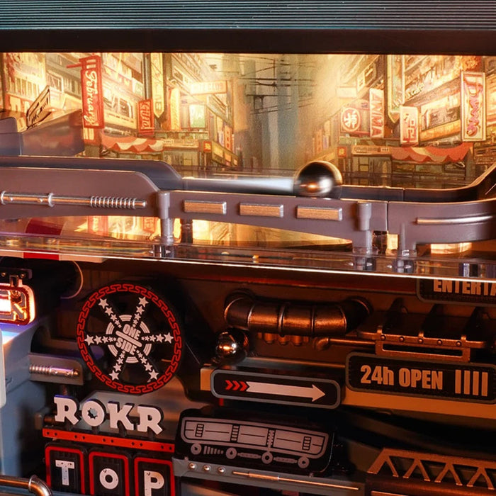 Robotime-ROKR - The Last City Marble Run Mechanical 3D Puzzle - for just $59.99! 