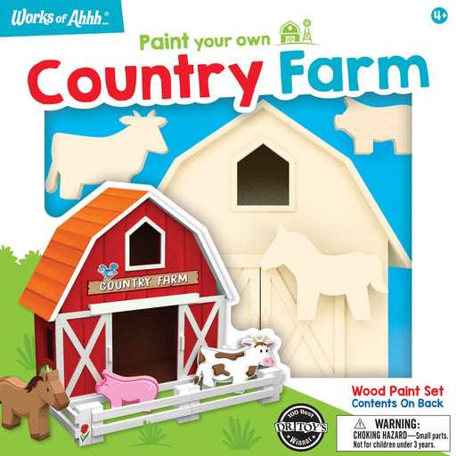 Country Farm Wood Wood Craft & Paint Kit - for just $29.99! 