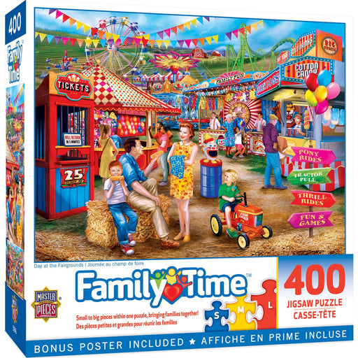 Family Time - Day at the Fairgrounds 400 Piece Jigsaw Puzzle - Just $14.99! Shop now at Retro Gaming of Denver