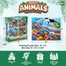 World of Animals 100 Piece Jigsaw Puzzles 4-Pack V1 - for just $14.99! 