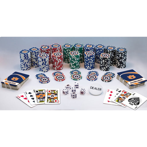 Auburn Tigers 300 Piece Poker Set - Just $124.99! Shop now at Retro Gaming of Denver