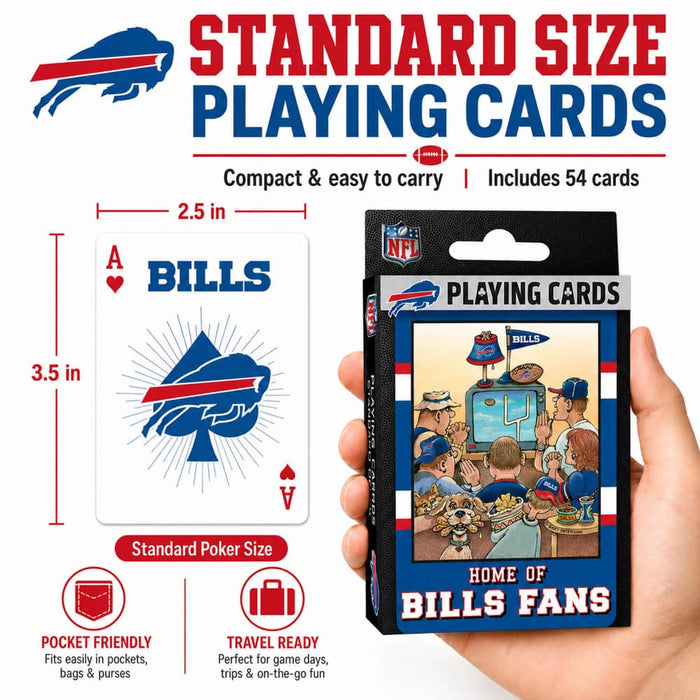 Buffalo Bills Fan Deck Playing Cards - 54 Card Deck - for just $7.99! 