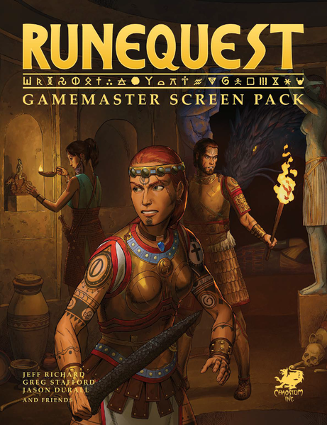 Runequest Gamemaster Screen Pack - for just $29.95! 