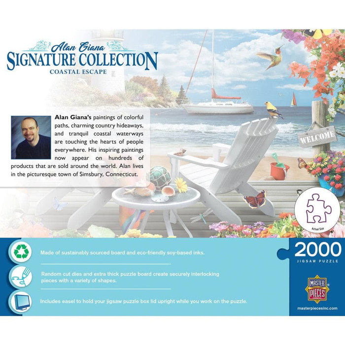 Signature Collection - Coastal Escape 2000 Piece Jigsaw Puzzle - for just $24.99! 