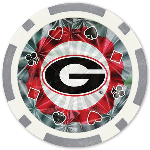 Georgia Bulldogs 20 Piece Poker Chips - for just $5.99! 