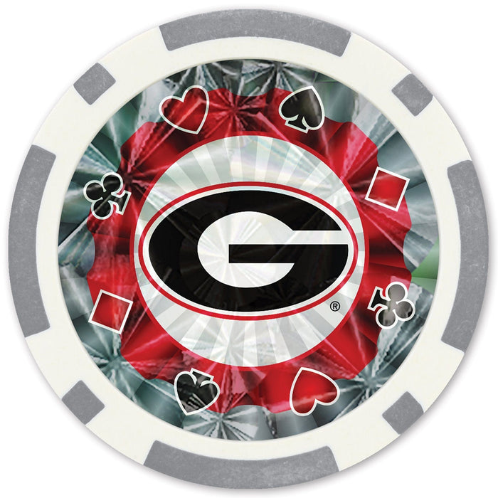 Georgia Bulldogs 20 Piece Poker Chips - for just $5.99! 