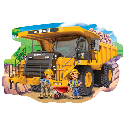 CAT - Dump Truck 36 Piece Floor Jigsaw Puzzle - for just $19.99! 