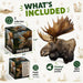Moose 100 Piece Shaped Jigsaw Puzzle - for just $7.99! 