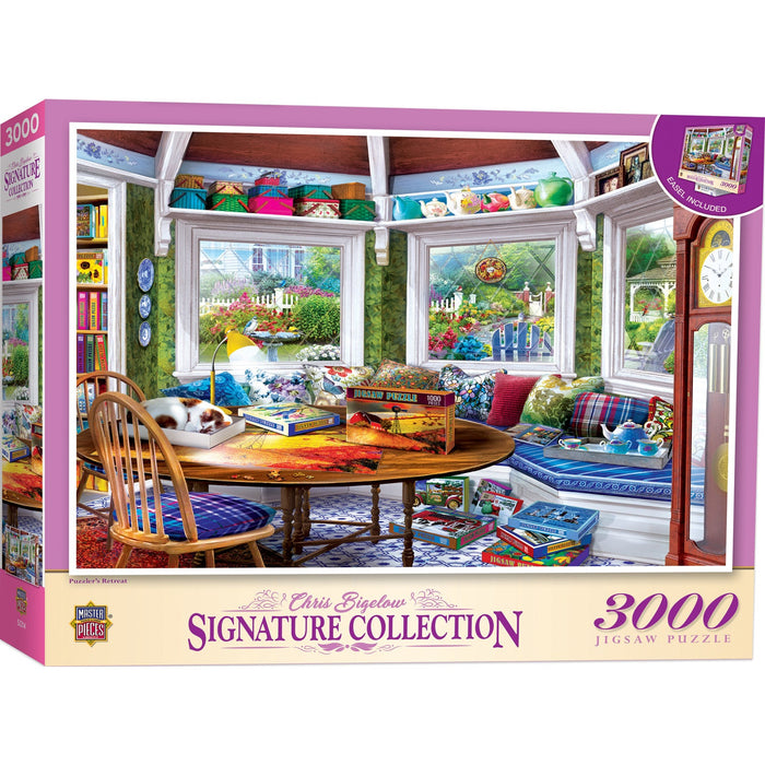 Signature Collection - Puzzler's Retreat 3000 Piece Jigsaw Puzzle - Just $29.99! Shop now at Retro Gaming of Denver