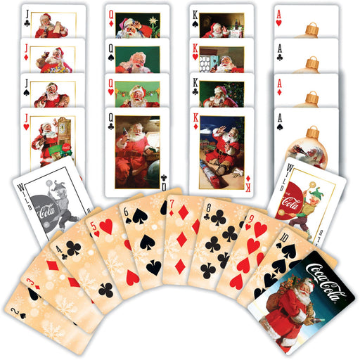 Coca-Cola Vintage Santa Playing Cards - 54 Card Deck - Just $6.99! Shop now at Retro Gaming of Denver