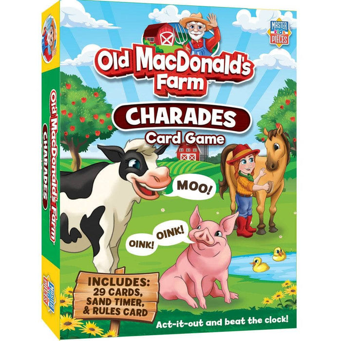 Old MacDonald's Farm Charades Card Game - for just $9.99! 