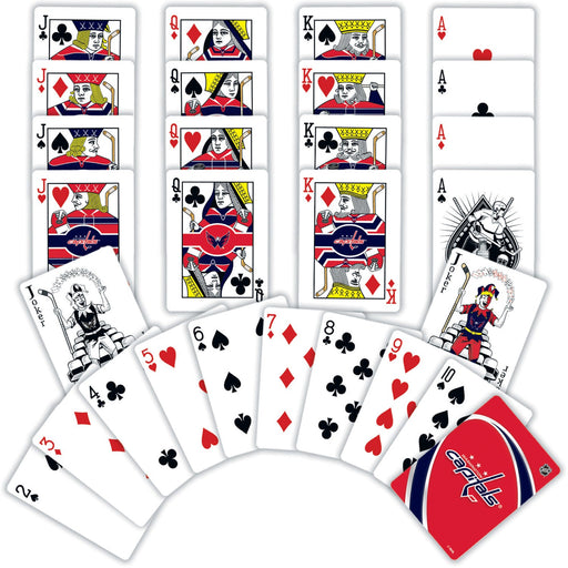 Washington Capitals Playing Cards - 54 Card Deck - Just $6.99! Shop now at Retro Gaming of Denver