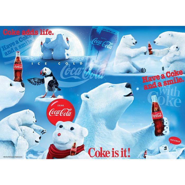 Coca-Cola Polar Bears 1000 Piece Jigsaw Puzzle - for just $16.99! 